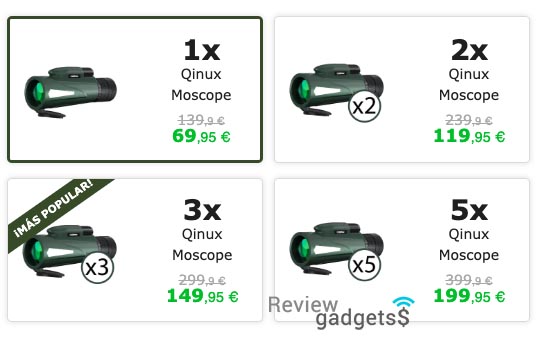 Prix Qinux Moscope