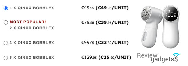 Qinux Bobblex Prices