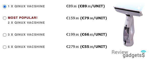 Qinux VacShine Prix