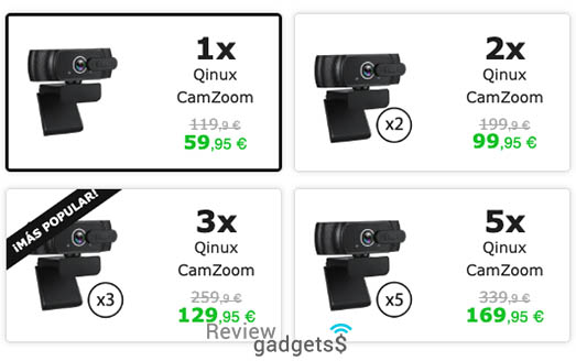 Qinux Camzoom Price