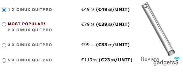 Qinux Quitpro Prezzi