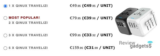Qinux Travelizi Test