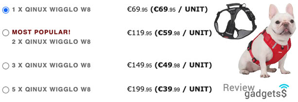Qinux Wigglo W8 Prices