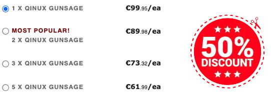 qinux gunsage precios