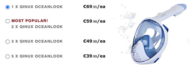 qinux oceanlook prices
