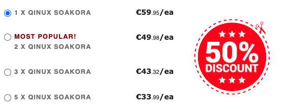 qinux soakora precios