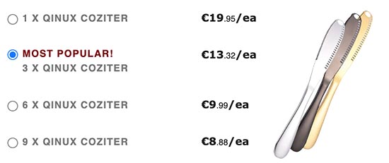 qinux coziter prezzi