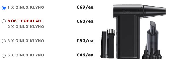 Qinux Klyno prices