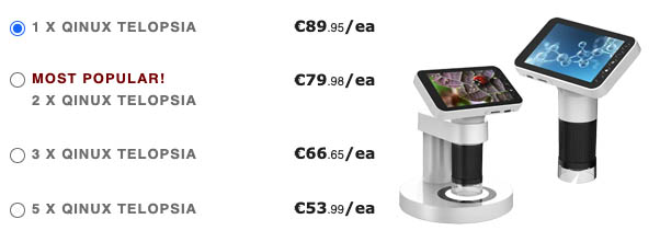 qinux telopsia prezzi