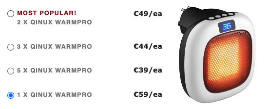 qinux warmpro price