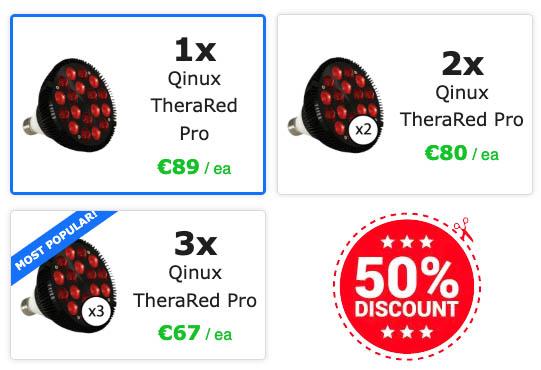 Qinux therared pro preis
