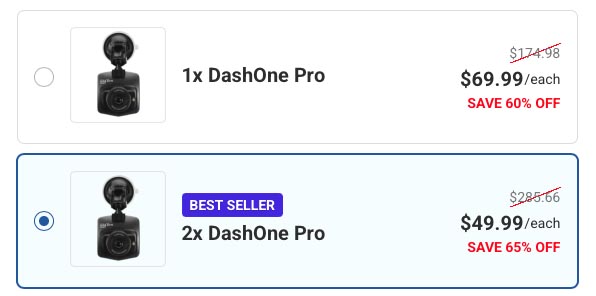 dashone pro prices