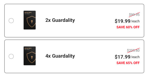 guardality prezzo