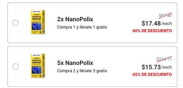 nanopolix prices precios